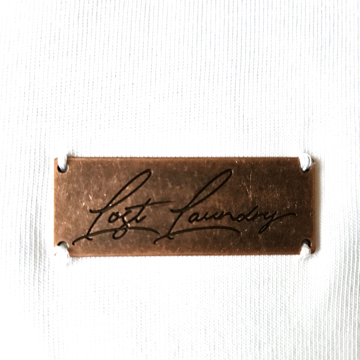 Copper Plaque Logo T-shirt