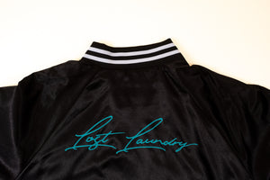 Satin Jacket Lost Laundry Logo