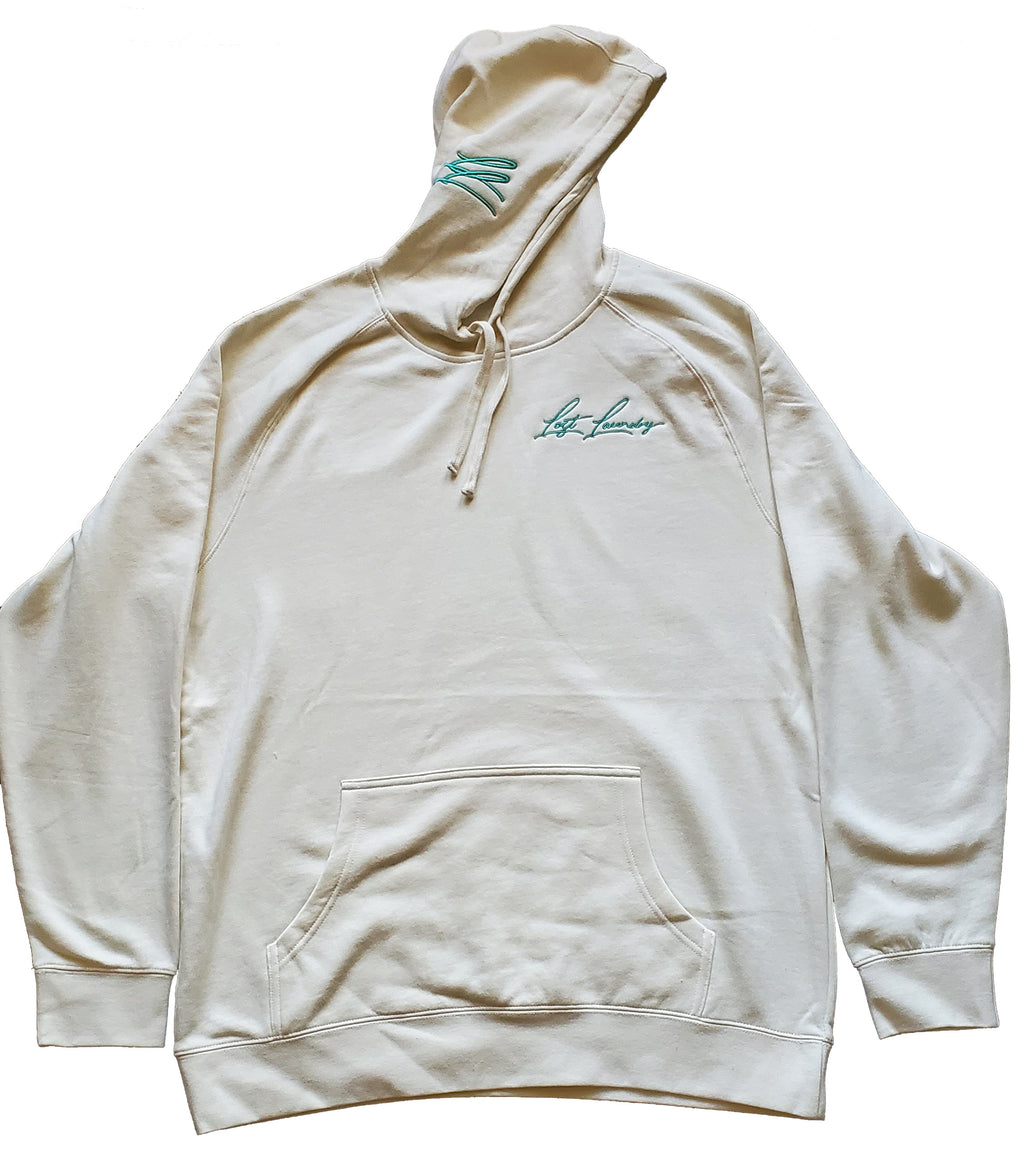 Lost Laundry logo Shoulder Stitched hoodie